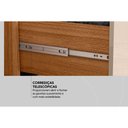 Ver imagem 3 de Armário Multiuso Lavanderia Joy C/ 2 Portas 2 Gavetas e Espelho Amendola/off White - Demóbile