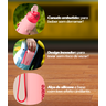 Garrafa Térmica 510ml com Canudo Rosa Tupperware - 3