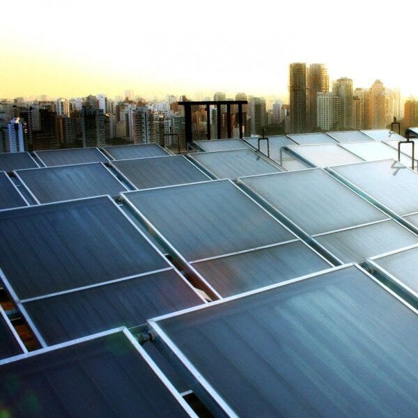 Coletor Solar Vertical 100cmx170cm Titan Ouro Fino - 2