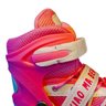 Patins 4 Rodas In Line Abec7 Ajustável 31 à 42 Luz Led Xmbt Rosa - 39-42 - 6