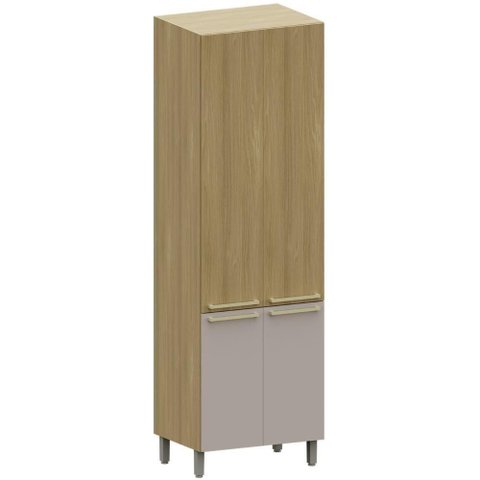 Paneleiro de Cozinha 4 Portas 70cm Mirella Freijó/cinammon L01 - Mpozenato