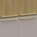 Ver imagem 6 de Paneleiro de Cozinha 4 Portas 70cm Mirella Freijó/cinammon L01 - Mpozenato