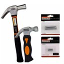 Ver imagem 2 de Kit 2 Martelos 23mm, 20 Oz 29mm Mais 2 Pregos Starfer