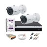 Kit Intelbras 2 Câmeras Vhd 3430 B Ultra HD 2K Cftv Mhdx 5108 Com HD 1TB - 1