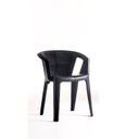 Ver imagem 2 de Conjunto com 6 Cadeiras Una Preto