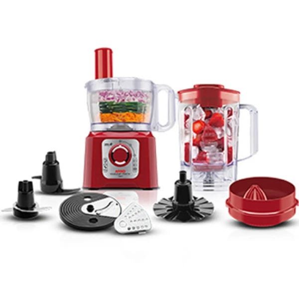 Processador de Alimentos Arno Multichef 7 em 1 Vermelho 127V MP74 - 4