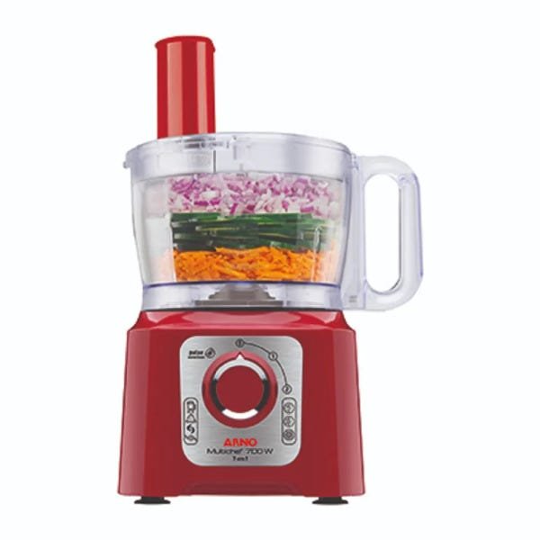 Processador de Alimentos Arno Multichef 7 em 1 Vermelho 127V MP74 - 3