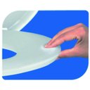 Ver imagem 2 de Tampa de vaso Sanitário almofadado assento Sanitário suavit tigre branco