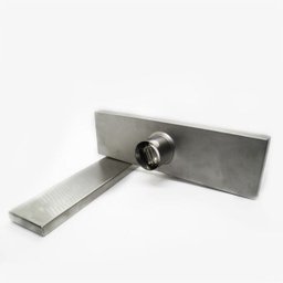 Ralo Invisivel Linear Canto Anti Odor Anti Insetos Tampa Aço Escovado Banheiro 28x8 - 6