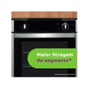 Ver imagem 7 de Forno a Gas de Embutir Consul Grill 78l Preto/ Prata Coa84br