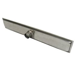 Ralo Linear Anti Odor Grelha Tampa Metal Escovado 60x10 Garagem - 4 Ralo Linear Anti Odor Grelha Tampa Metal Escovado 60x10 Garagem - 4