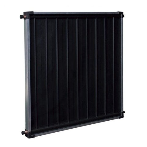 Coletor Solar Vertical 100CMX200CM Titan Ouro Fino Preto