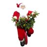 Papai Noel Musical Movimento Decorativo Natal Bike Triciclo Luz LED Natalino - 1