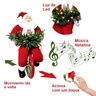 Papai Noel Musical Movimento Decorativo Natal Bike Triciclo Luz LED Natalino - 2