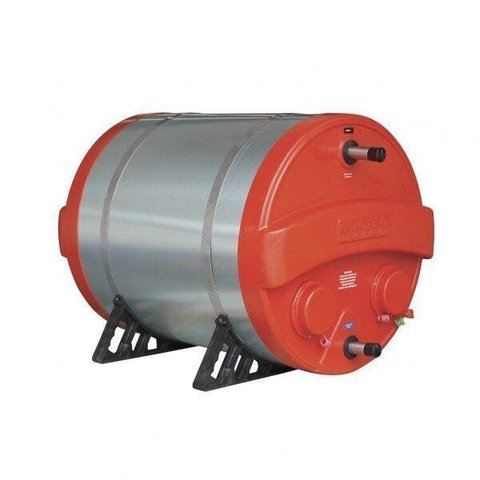 Reservatório Térmico Solar Boiler Titan 200L Baixa Pressão Aço Inox Ouro Fino Vermelho/Cinza/Laranja