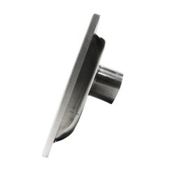 Ralo Anti Odor Tampa Linear Grelha Metal Escovado 30x10 Casa - 4