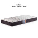 Ver imagem 2 de Colchão Solteiro Gazin Fascinação Espuma D28 188cm X 78cm