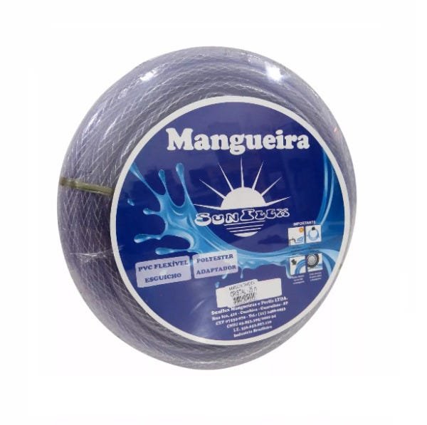 Mangueira Sunflex Cristal 25 Metros Cód.0001701 - 1