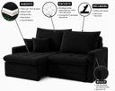 Ver imagem 2 de Sofá Cristal Caixa Zero 200cm - Preto