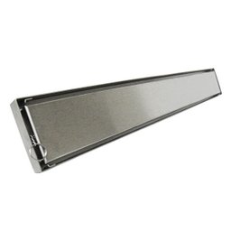 Ralo Invisivel Linear Anti Odor e Insetos Aço Inox Tampa Escovada Banheiro 58x8 Canto - 1