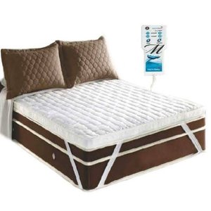 CAPA PILLOW MASSAGEADORA MAGNÉTICA INFRAVERMELHO KING DESPERTADOR