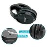 Fone de Ouvido com Cancelamento de Ruído Ativo Noise Cancelling Bluetooth Dobrável Microfone Preto - 3