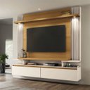 Ver imagem 4 de Home Painel Suspenso Vigo para Tv 55 Polegadas 181x168-cinamomo-off White-edecasamoveis