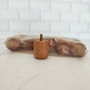 Ver imagem 4 de Conjunto 12 Pés Baixos para Cama Box de Madeira 5cm Cor Mel Solteiro Casal Queen King