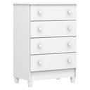 Ver imagem 5 de Berço Americano Lara com Cômoda Gaveteiro Mel Flat Branco Brilho – Carolina