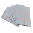 Ver imagem 1 de Pano de Prato Lomaer Sacaria 45x 71cm C- Barra P- Bordar 03 Unidades