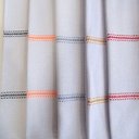 Ver imagem 2 de Pano de Prato Lomaer Sacaria 45x 71cm C- Barra P- Bordar 03 Unidades