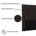 Ver imagem 4 de Cabeceira Queen 1,60m Tânia Corano - Pallazio - Marrom