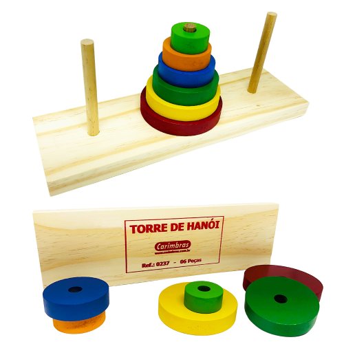 Jogo Infantil Big Box 4 Tipos Jogos Educativos Peças Madeira em