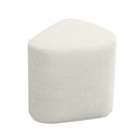 Ver imagem 4 de Puff Organicos Tecido Boucle Branco Puffe Decorativo para Sala Quarto Closet