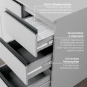 Ver mais imagens de Balcão de Pia 120cm com Tampo Nara CabeCasa MadeiraOriginals