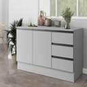 Ver imagem 2 de Balcão de Pia 120cm com Tampo Nara CabeCasa MadeiraOriginals