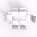 Ver imagem 6 de Conjunto Sala de Jantar Mesa Diana 6 Cadeiras Viana Espresso Móveis