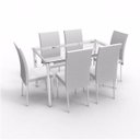 Ver imagem 5 de Conjunto Sala de Jantar Mesa Diana 6 Cadeiras Viana Espresso Móveis
