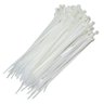 Abraçadeira Nylon Enforca Gato Branca 200x2,5mm com 100 - Starfer - 2