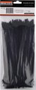 Ver imagem 2 de Abraçadeira Nylon Preta 300 X 4,8 Starfer Com 1000 Un.