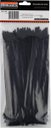 Ver imagem 1 de Abraçadeira Nylon Preta 300 X 4,8 Starfer Com 1000 Un.