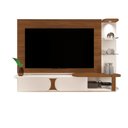 Ver imagem 4 de Painel Toronto para Tvs até 72 Pol. Cor Cedro C/off White