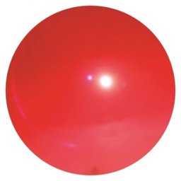 Bola de Vinil Lisa Grande Vermelho ( Kit com 100 Bolas ) - 1
