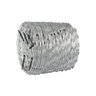 Cerca concertina dupla galvanizada eletrificada 45cm caixa para 20 metros (160 voltas) - 8