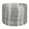 Cerca concertina dupla galvanizada 45cm caixa para 24 metros (168 voltas) - 4