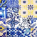 Ver imagem 2 de Kit 4 Jogo Americano Azulejo Azul 43cmx34cm