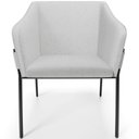 Ver imagem 6 de Kit 3 Cadeiras para Sala de Jantar Estar Living Olívia L02 Linho Cinza - Lyam Decor
