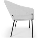 Ver imagem 3 de Kit 3 Cadeiras para Sala de Jantar Estar Living Olívia L02 Linho Cinza - Lyam Decor