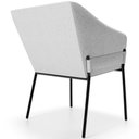 Ver imagem 7 de Kit 3 Cadeiras para Sala de Jantar Estar Living Olívia L02 Linho Cinza - Lyam Decor