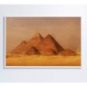 Quadro Pintura Pirâmides 90x60 Cm Adesivo Fotográfico - 5